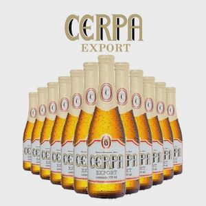 Cerveja Cerpa Export Long Neck pack C/24 unidades 350ml
