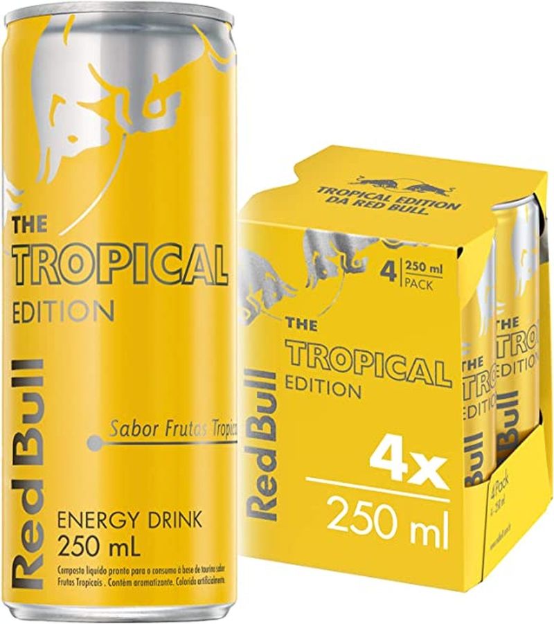 energetico-red-bull-tropical-edition-pack-4-unid-250ml - Bebidas ...